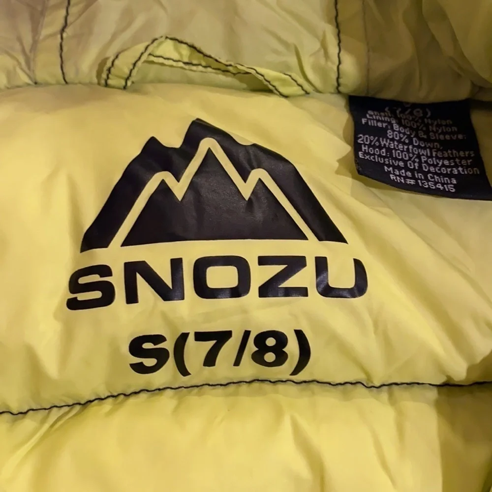Snozu Down Winter Hooded Kid’s Jacket